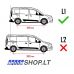 Ford Connect L1 H1 stogo ragai